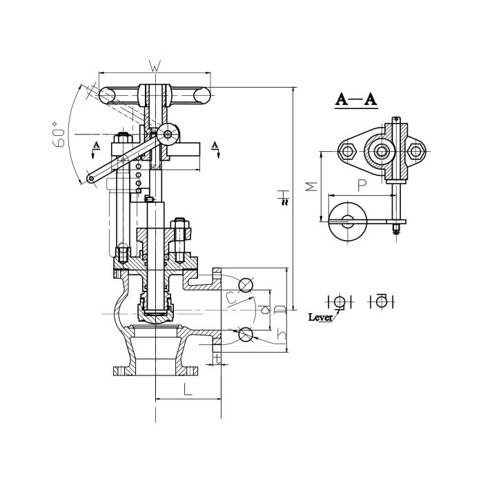 quick closing valve angle bronze jis 5k