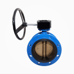 butterfly valve flanged concentric grb din pn10