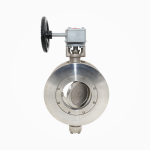 butterfly valve flanged double eccentric hfp a75