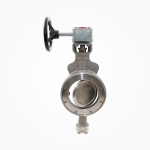 butterfly valve wafer double eccentric hwr