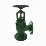 globe valve angle cast iron din pn10