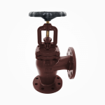 globe valve angle nodular cast iron din pn10