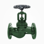 globe valve straight cast iron din pn10