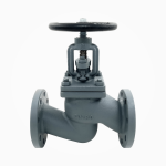 globe valve straight cast steel din pn40