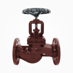 globe valve straight nodular cast iron din pn10